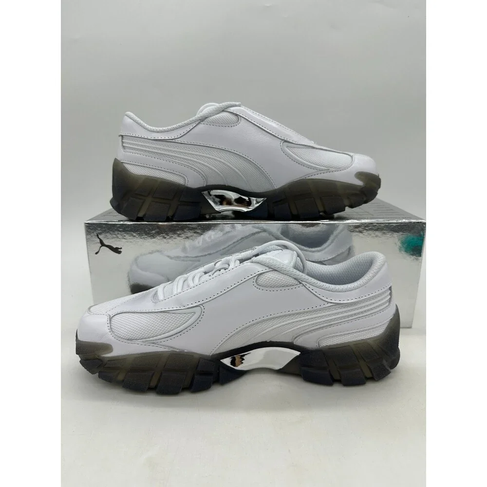 Puma Skepta Skope Men's Size 11 White Black leather Athletic Shoes 404444 01
